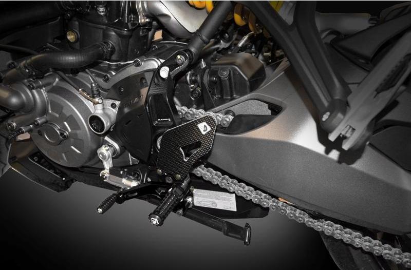 PRM12R01 - DUCABIKE Ducati Monster 1200R Adjustable Pilot Rearset – Accessories in the Motodeal Motorcycle Aftermarket Accessories and Parts Online Shop