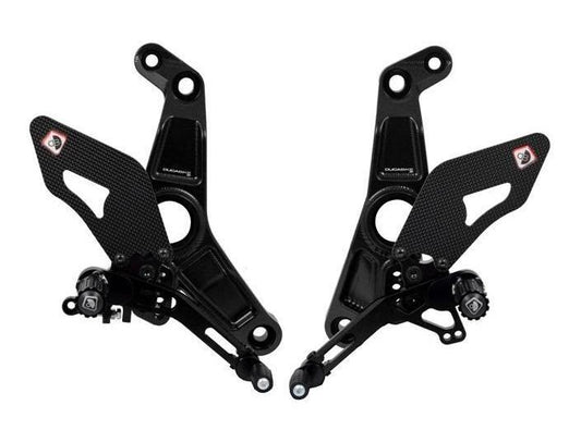 PRM12R01 - DUCABIKE Ducati Monster 1200R Adjustable Pilot Rearset – Accessories in the Motodeal Motorcycle Aftermarket Accessories and Parts Online Shop