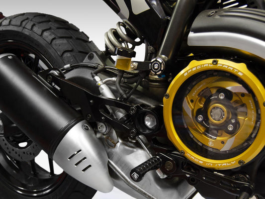 PRMSCRA02D - DBK Ducati Scrambler 800 (2023+) Single-Seat Rider Footboard Kit – Accessories in the Motodeal Motorcycle Aftermarket Accessories and Parts Online Shop