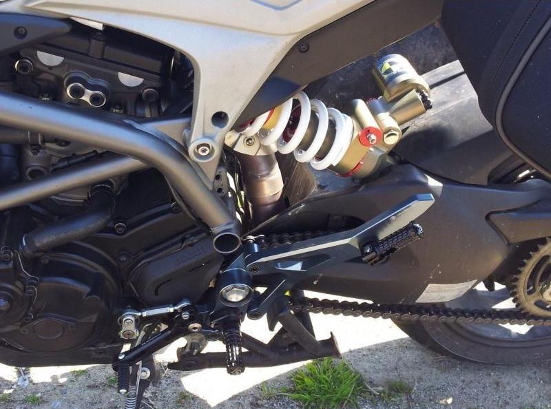 PRNHM01 - DUCABIKE Ducati Hypermotard 821/939 Adjustable Rearset – Accessories in the Motodeal Motorcycle Aftermarket Accessories and Parts Online Shop