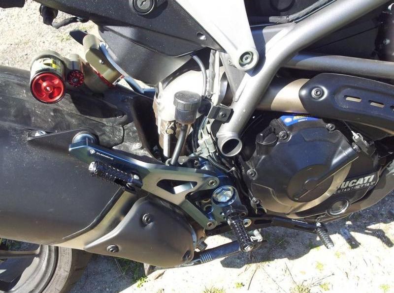 PRNHM01 - DUCABIKE Ducati Hypermotard 821/939 Adjustable Rearset – Accessories in the Motodeal Motorcycle Aftermarket Accessories and Parts Online Shop