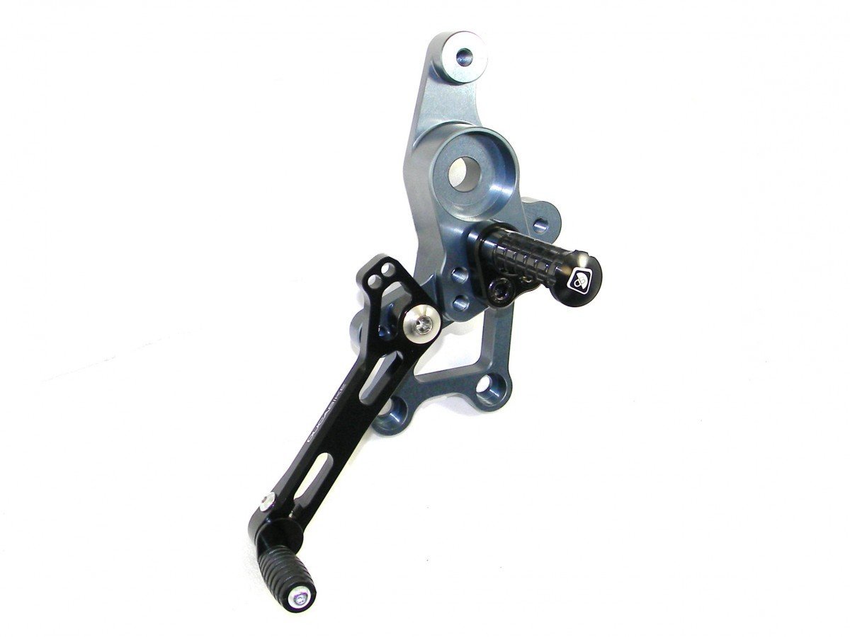 PRNHME01 - DUCABIKE Ducati Hypermotard 821/939 Adjustable Rearset – Accessories in the Motodeal Motorcycle Aftermarket Accessories and Parts Online Shop
