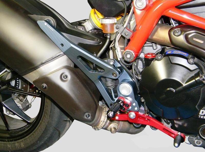 PRNHM01 - DUCABIKE Ducati Hypermotard 821/939 Adjustable Rearset – Accessories in the Motodeal Motorcycle Aftermarket Accessories and Parts Online Shop