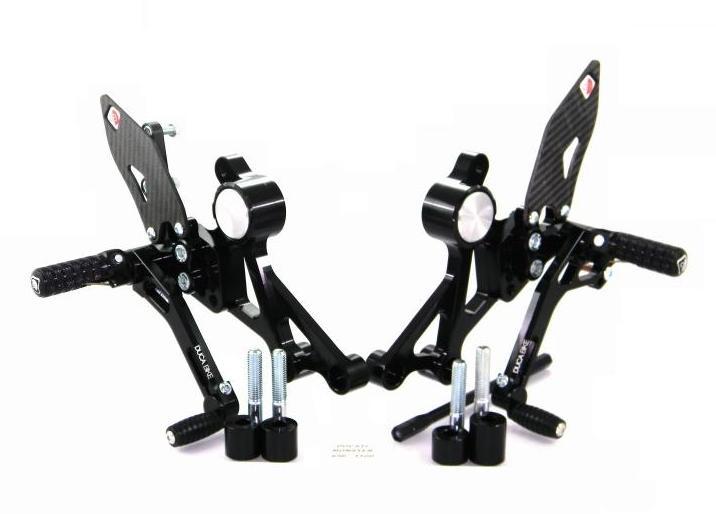 PRNM01 - DUCABIKE Ducati Monster Adjustable Pilot Rearset – Accessories in the Motodeal Motorcycle Aftermarket Accessories and Parts Online Shop