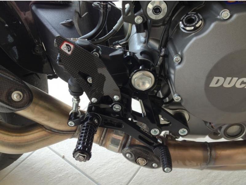 PRNM01 - DUCABIKE Ducati Monster Adjustable Pilot Rearset – Accessories in the Motodeal Motorcycle Aftermarket Accessories and Parts Online Shop