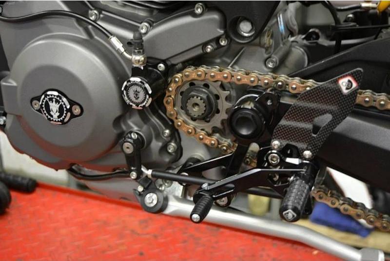 PRNM01 - DUCABIKE Ducati Monster Adjustable Pilot Rearset – Accessories in the Motodeal Motorcycle Aftermarket Accessories and Parts Online Shop