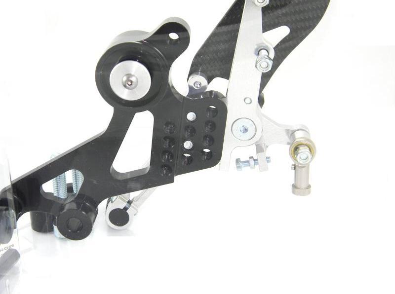 PRNM01 - DUCABIKE Ducati Monster Adjustable Pilot Rearset – Accessories in the Motodeal Motorcycle Aftermarket Accessories and Parts Online Shop