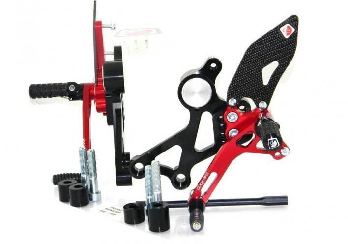 PRNM01 - DUCABIKE Ducati Monster Adjustable Pilot Rearset – Accessories in the Motodeal Motorcycle Aftermarket Accessories and Parts Online Shop
