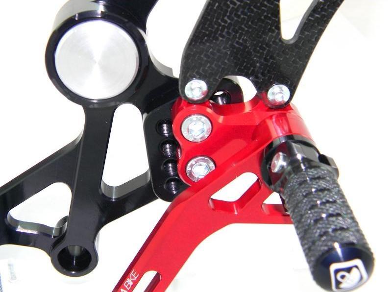 PRNM01 - DUCABIKE Ducati Monster Adjustable Pilot Rearset – Accessories in the Motodeal Motorcycle Aftermarket Accessories and Parts Online Shop