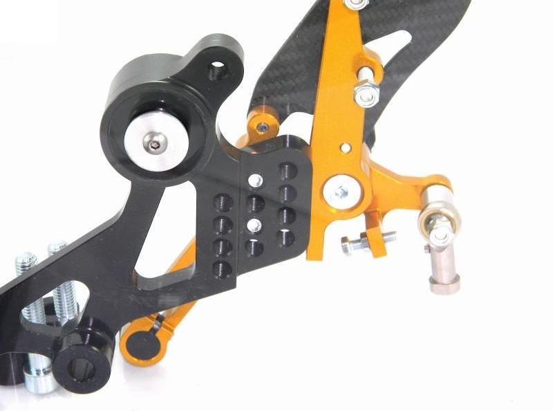 PRNM01 - DUCABIKE Ducati Monster Adjustable Pilot Rearset – Accessories in the Motodeal Motorcycle Aftermarket Accessories and Parts Online Shop