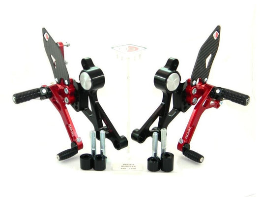 PRNM01 - DUCABIKE Ducati Monster Adjustable Pilot Rearset – Accessories in the Motodeal Motorcycle Aftermarket Accessories and Parts Online Shop