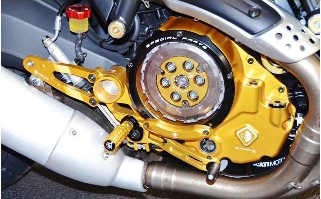 PRSCRA01 - DUCABIKE Ducati Monster 797 / Scrambler Rearset – Accessories in the Motodeal Motorcycle Aftermarket Accessories and Parts Online Shop