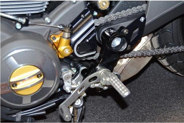 PRSCRA01 - DUCABIKE Ducati Monster 797 / Scrambler Rearset – Accessories in the Motodeal Motorcycle Aftermarket Accessories and Parts Online Shop