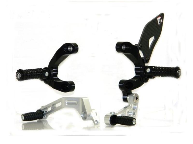 PRSF02 - DUCABIKE Ducati Streetfighter 1098/848 Adjustable Rearset – Accessories in the Motodeal Motorcycle Aftermarket Accessories and Parts Online Shop