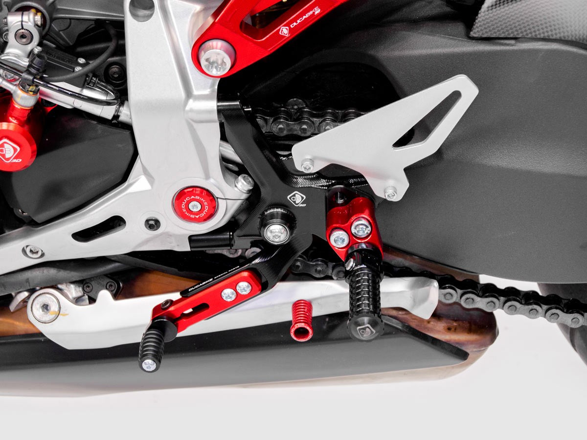 PRSFV201 - DUCABIKE Ducati Streetfighter V2 (2022+) Adjustable Rearset – Accessories in the Motodeal Motorcycle Aftermarket Accessories and Parts Online Shop