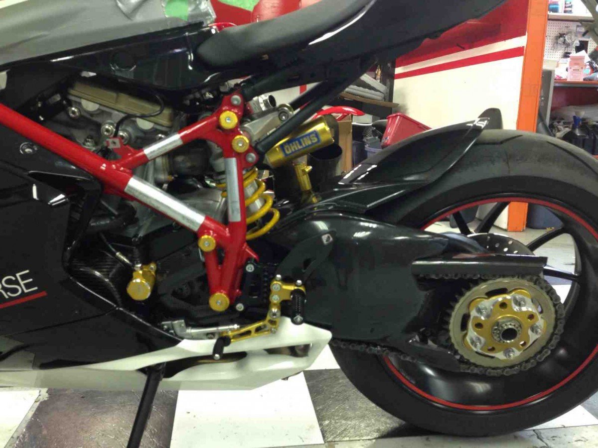 PRSP03 - DUCABIKE Ducati Superbike 1098/1198/848 Adjustable Rearset "SP" – Accessories in the Motodeal Motorcycle Aftermarket Accessories and Parts Online Shop