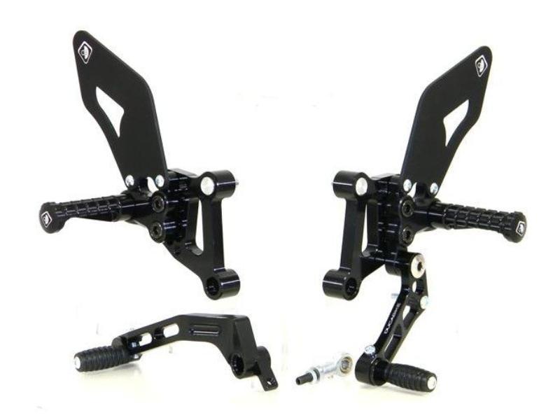 PRSPE03 - DUCABIKE Ducati Superbike 1098/1198/848 Adjustable Rearset "SP" – Accessories in the Motodeal Motorcycle Aftermarket Accessories and Parts Online Shop