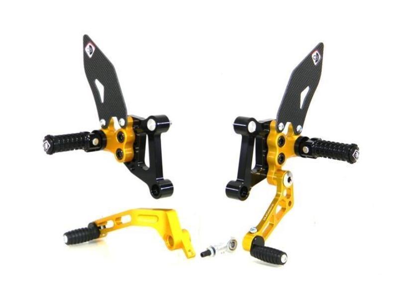 PRSP03 - DUCABIKE Ducati Superbike 1098/1198/848 Adjustable Rearset "SP" – Accessories in the Motodeal Motorcycle Aftermarket Accessories and Parts Online Shop