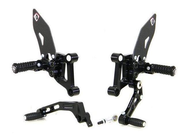 PRSP03 - DUCABIKE Ducati Superbike 1098/1198/848 Adjustable Rearset "SP" – Accessories in the Motodeal Motorcycle Aftermarket Accessories and Parts Online Shop