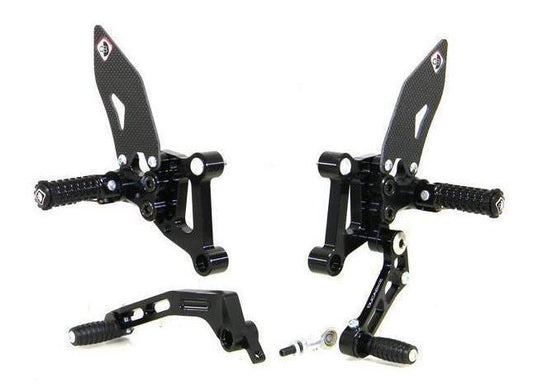 PRSP03 - DUCABIKE Ducati Superbike 1098/1198/848 Adjustable Rearset "SP" – Accessories in the Motodeal Motorcycle Aftermarket Accessories and Parts Online Shop