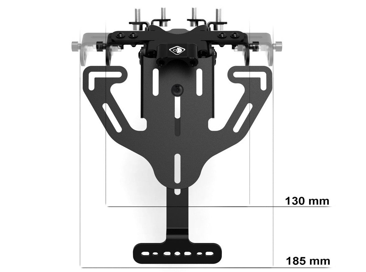 PRT18 - DBK Triumph Speed Triple 1200 RS / RR (2021+) Adjustable License Plate Holder – Accessories in the Motodeal Motorcycle Aftermarket Accessories and Parts Online Shop