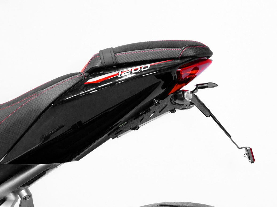 PRT18 - DBK Triumph Speed Triple 1200 RS / RR (2021+) Adjustable License Plate Holder – Accessories in the Motodeal Motorcycle Aftermarket Accessories and Parts Online Shop