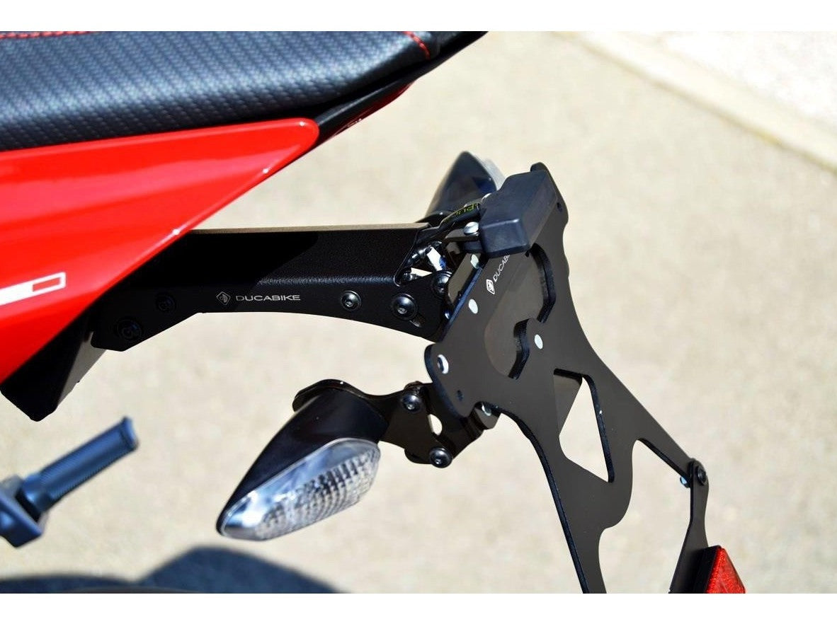 PRT22 - DUCABIKE Ducati Panigale V4 / V2 / Streetfighter (18/24) Adjustable License Plate Holder – Accessories in the Motodeal Motorcycle Aftermarket Accessories and Parts Online Shop