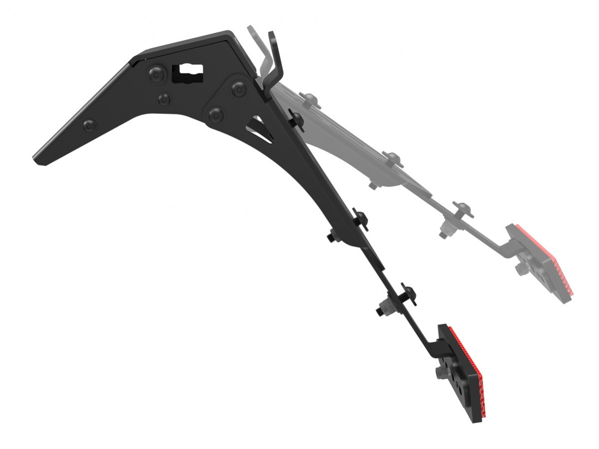 PRT24 - DUCABIKE KTM 1390 Super Duke R / 990 Duke (2024+) Adjustable License Plate Holder – Accessories in the Motodeal Motorcycle Aftermarket Accessories and Parts Online Shop