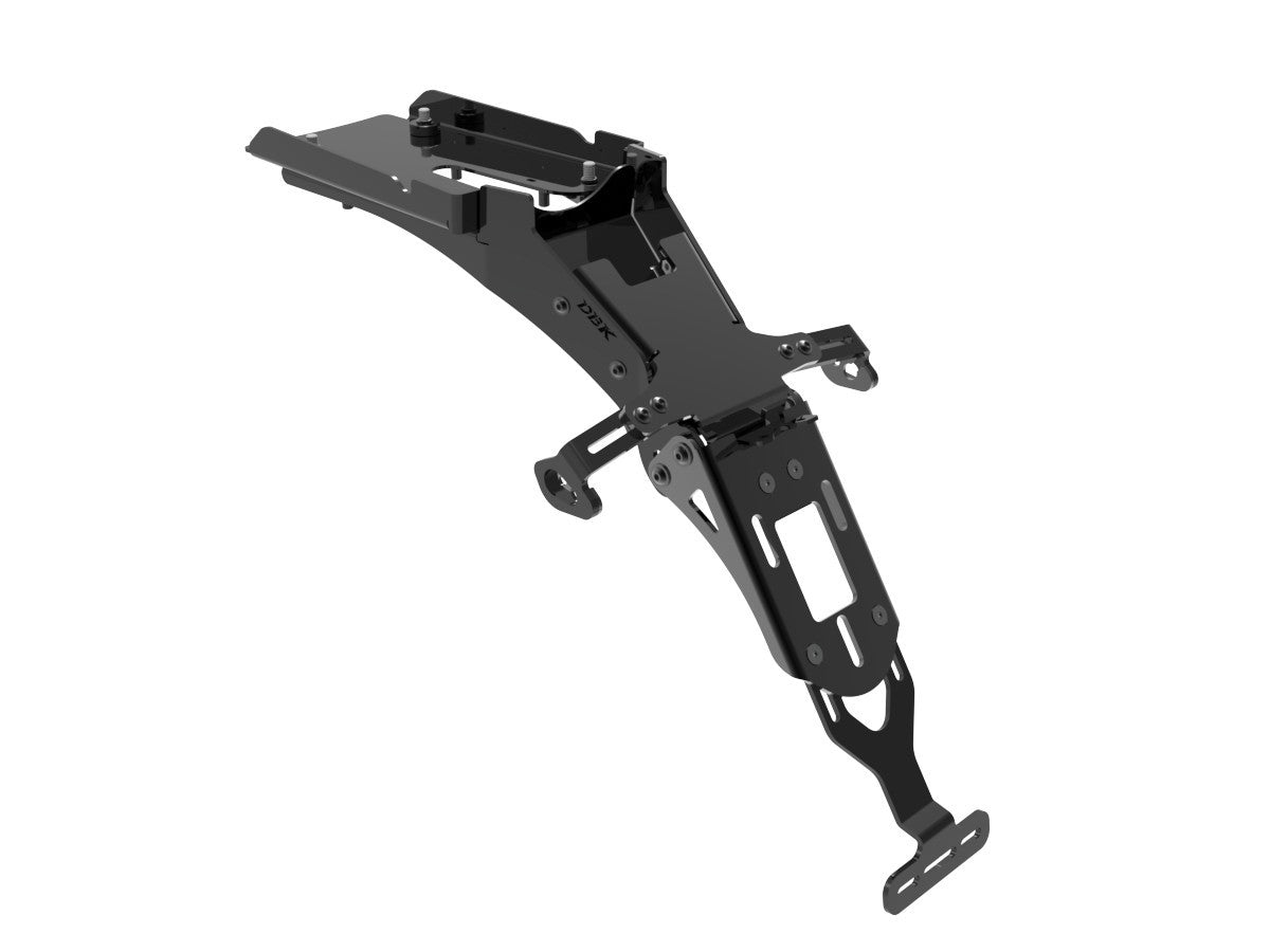 DBK DUCABIKE PRT26 Ducati Multistrada V4 Adjustable License Plate Holder – Accessories in the Motodeal Motorcycle Aftermarket Accessories and Parts Online Shop