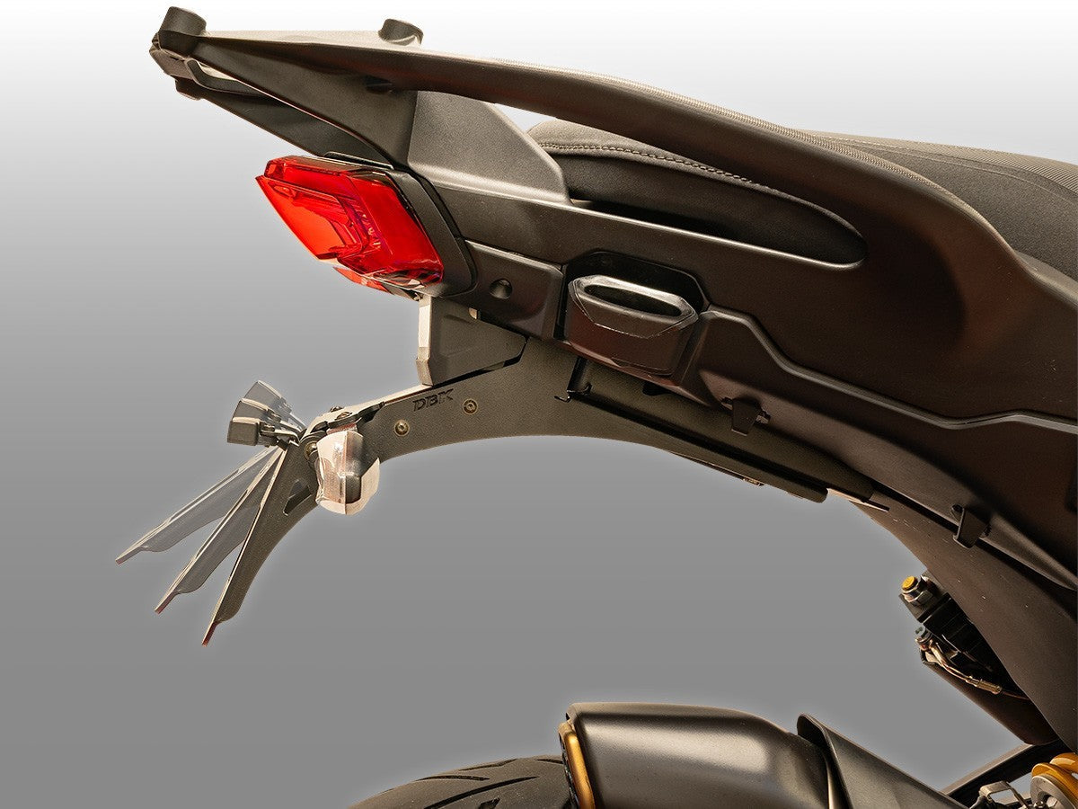DBK DUCABIKE PRT26 Ducati Multistrada V4 Adjustable License Plate Holder – Accessories in the Motodeal Motorcycle Aftermarket Accessories and Parts Online Shop