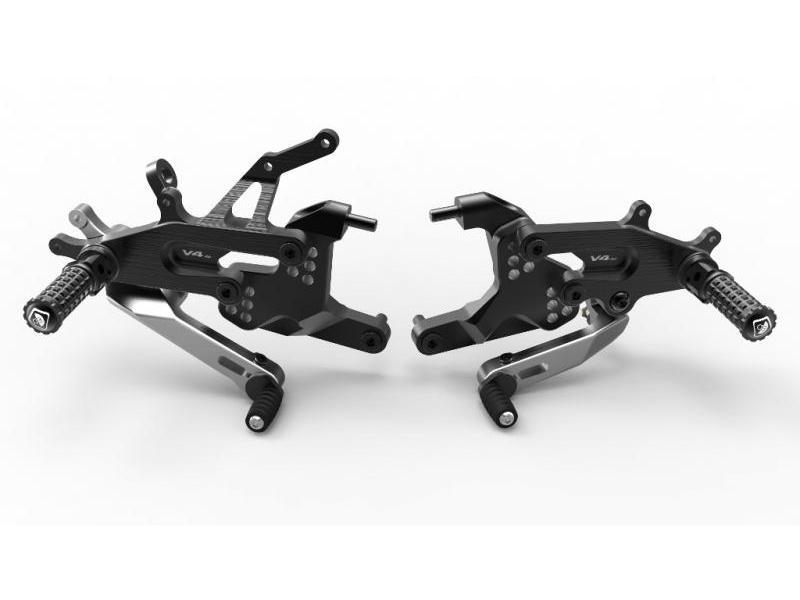 PRV401 - DUCABIKE Ducati Panigale V4 (18/24) Adjustable Rearset (SBK edition) – Accessories in the Motodeal Motorcycle Aftermarket Accessories and Parts Online Shop