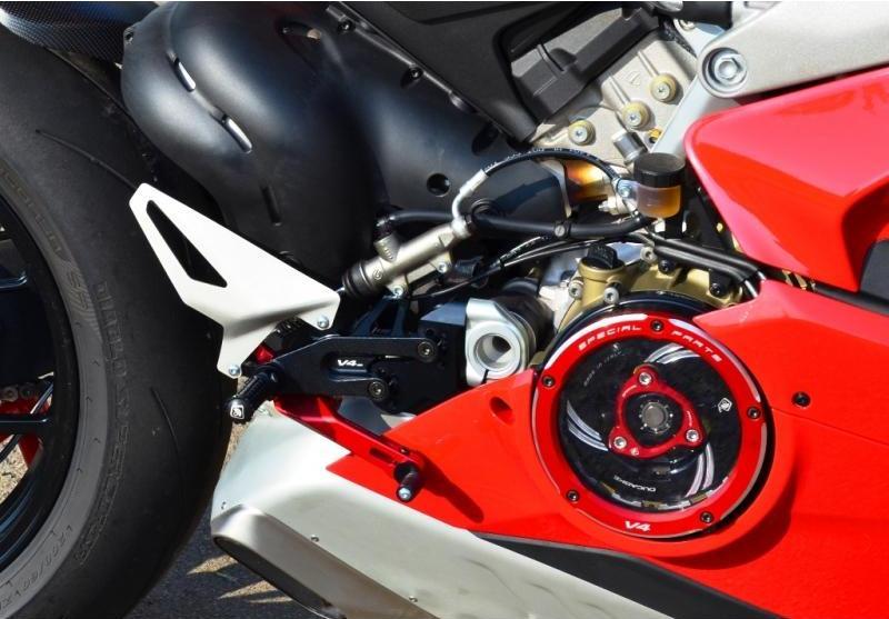 PRV401 - DUCABIKE Ducati Panigale V4 (18/24) Adjustable Rearset (SBK edition) – Accessories in the Motodeal Motorcycle Aftermarket Accessories and Parts Online Shop