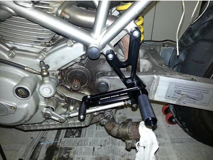 PRVM01 - DUCABIKE Ducati Monster / Sport Touring / SuperSport Adjustable Rearset – Accessories in the Motodeal Motorcycle Aftermarket Accessories and Parts Online Shop