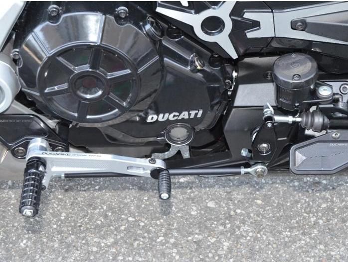 PRXDV01 - DUCABIKE Ducati XDiavel Adjustable Rearset – Accessories in the Motodeal Motorcycle Aftermarket Accessories and Parts Online Shop