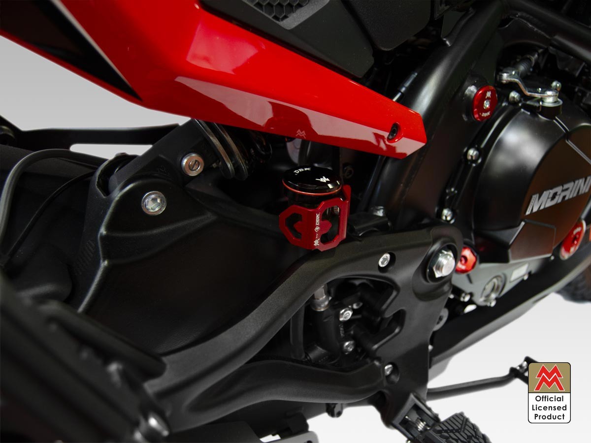PSFP02 - DBK Moto Morini Seiemezzo SCR / STR / X-Cape 650 (2021+) Rear Brake Fluid Tank Protection – Accessories in the Motodeal Motorcycle Aftermarket Accessories and Parts Online Shop