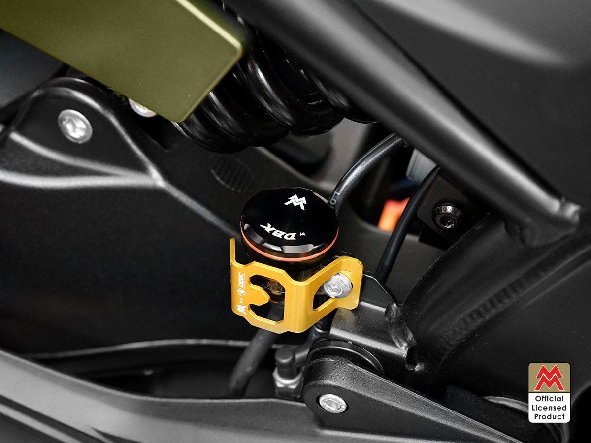 PSFP02 - DBK Moto Morini Seiemezzo SCR / STR / X-Cape 650 (2021+) Rear Brake Fluid Tank Protection – Accessories in the Motodeal Motorcycle Aftermarket Accessories and Parts Online Shop
