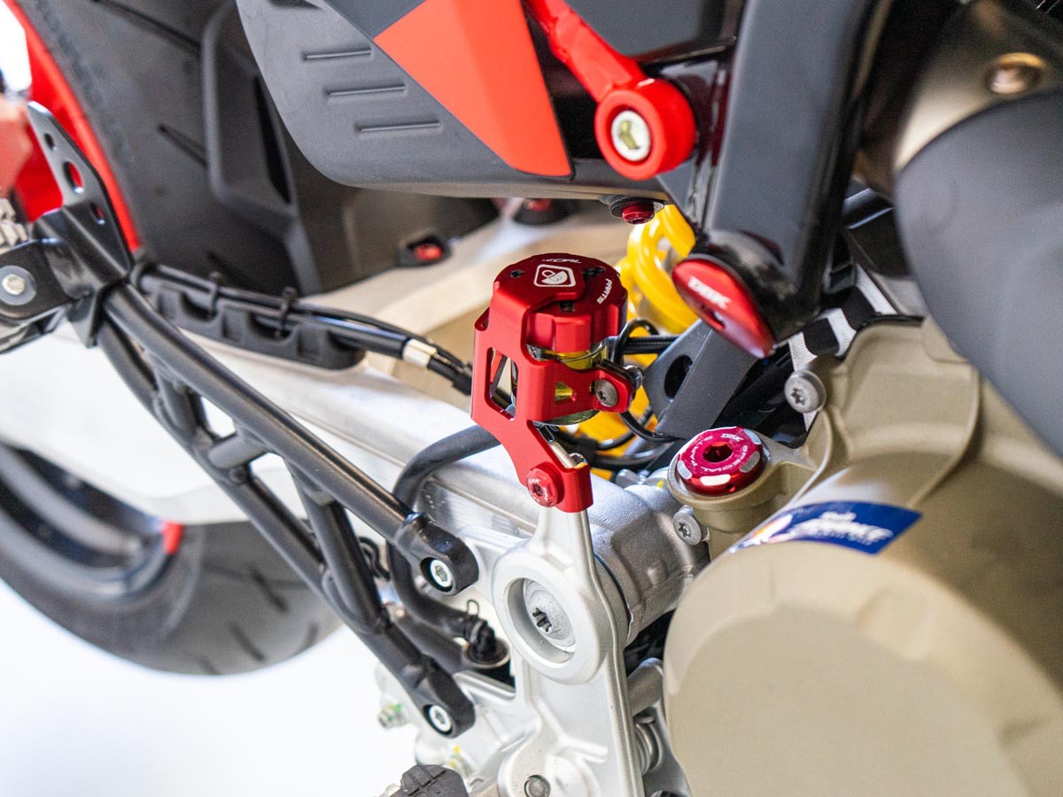 PSFP04 - DBK Ducati Hypermotard 698 Mono (2024+) Rear Brake Reservoir Protection – Accessories in the Motodeal Motorcycle Aftermarket Accessories and Parts Online Shop