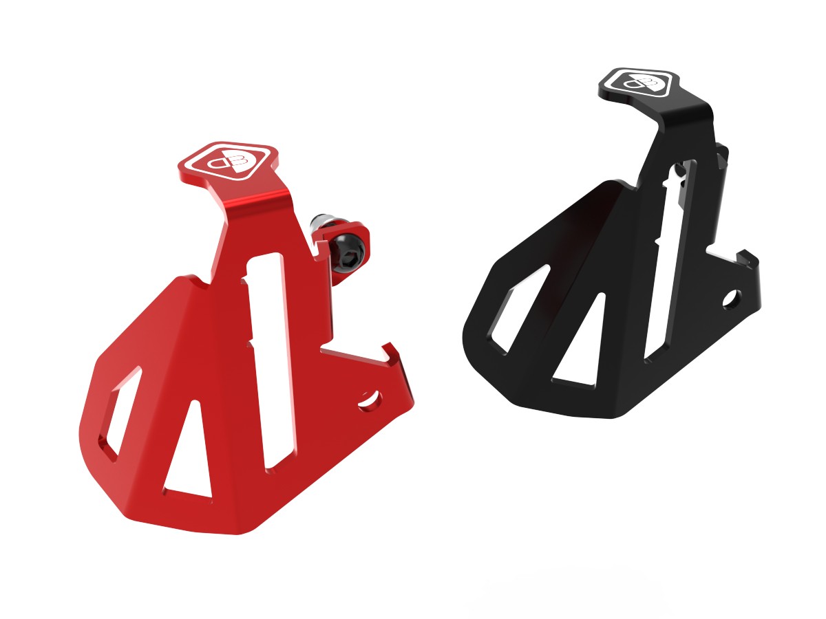 DBK DUCABIKE PSFP05 Ducati Hypermotard 698 Mono (2024+) Rear Brake Reservoir Protection (racing) – Accessories in the Motodeal Motorcycle Aftermarket Accessories and Parts Online Shop