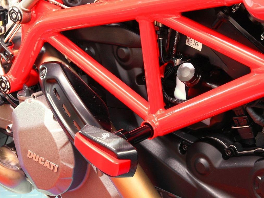 PTHM01 - DUCABIKE Ducati Frame Crash Protection Siders – Accessories in the Motodeal Motorcycle Aftermarket Accessories and Parts Online Shop