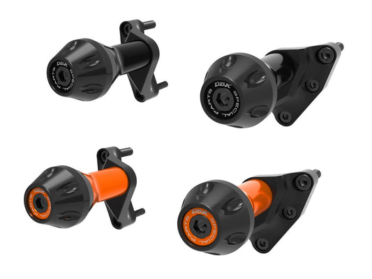 PTKTM01 - DBK KTM 990 Duke (2024+) Frame Protection Kit – Accessories in the Motodeal Motorcycle Aftermarket Accessories and Parts Online Shop