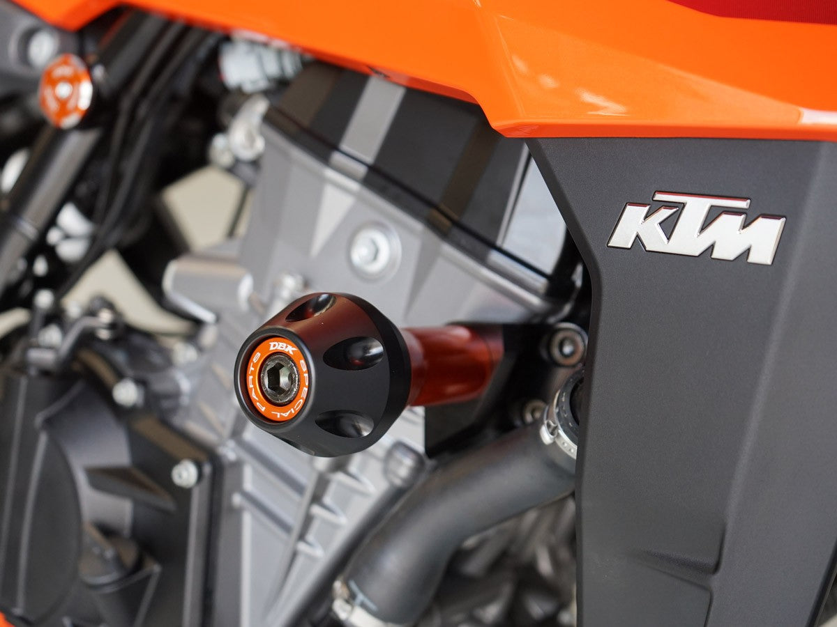 PTKTM01 - DBK KTM 990 Duke (2024+) Frame Protection Kit – Accessories in the Motodeal Motorcycle Aftermarket Accessories and Parts Online Shop