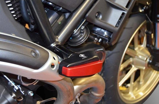 PTM01 - DUCABIKE Ducati Scrambler / Monster 797 Frame Crash Protection Siders – Accessories in the Motodeal Motorcycle Aftermarket Accessories and Parts Online Shop