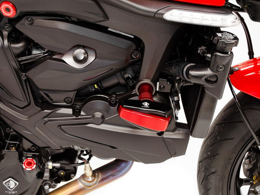 PTM03 - DUCABIKE Ducati Monster 950 (2021+) Frame Crash Protection Siders – Accessories in the Motodeal Motorcycle Aftermarket Accessories and Parts Online Shop