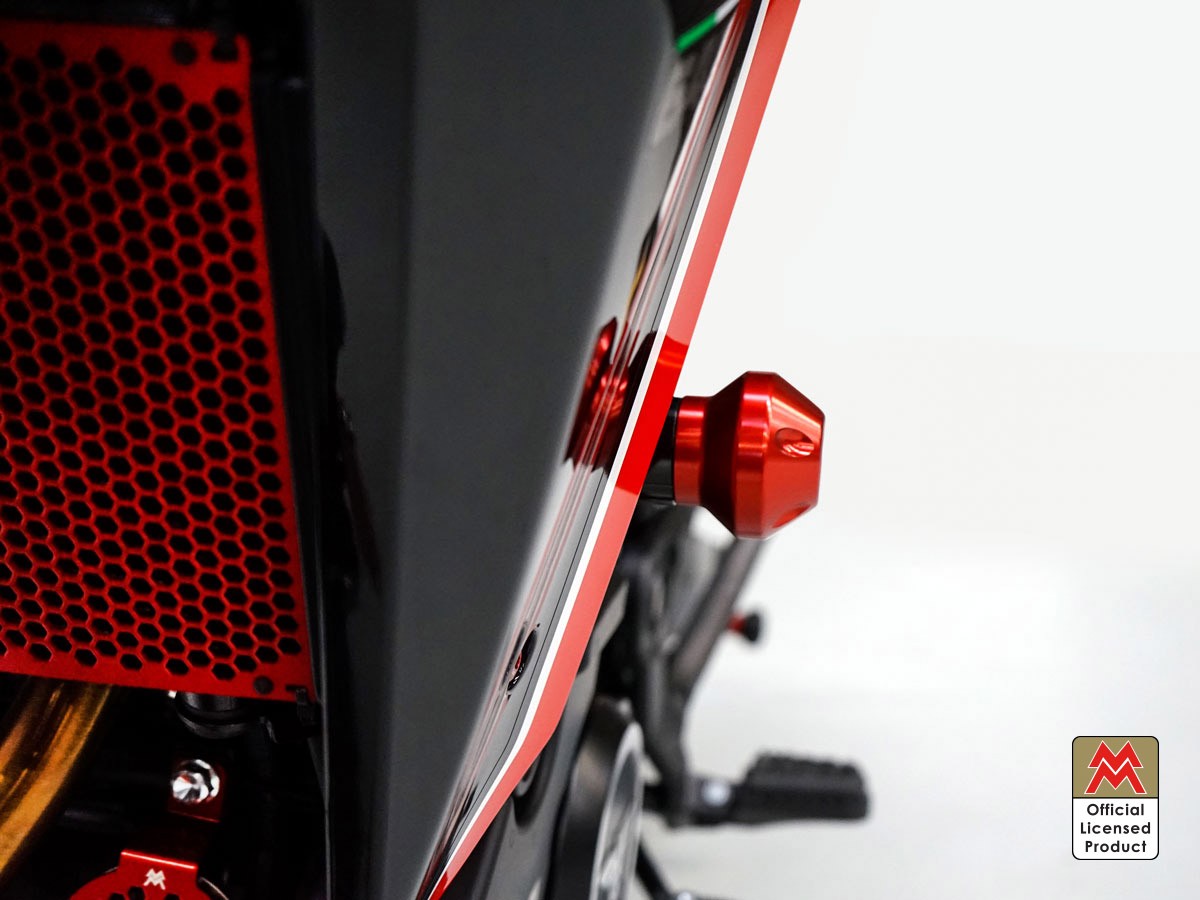 PTMM01 - DBK Moto Morini Seiemezzo SCR / STR / X-Cape 650 (2021+) Frame Protection Kit – Accessories in the Motodeal Motorcycle Aftermarket Accessories and Parts Online Shop