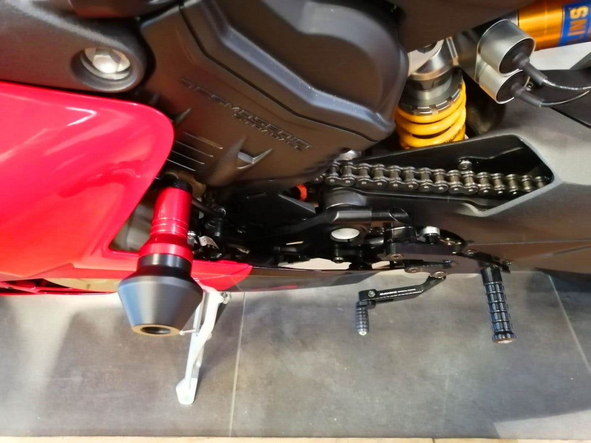 PTV401 - DBK Ducati Panigale V4 / V4S (22/24) Frame Protection Kit – Accessories in the Motodeal Motorcycle Aftermarket Accessories and Parts Online Shop