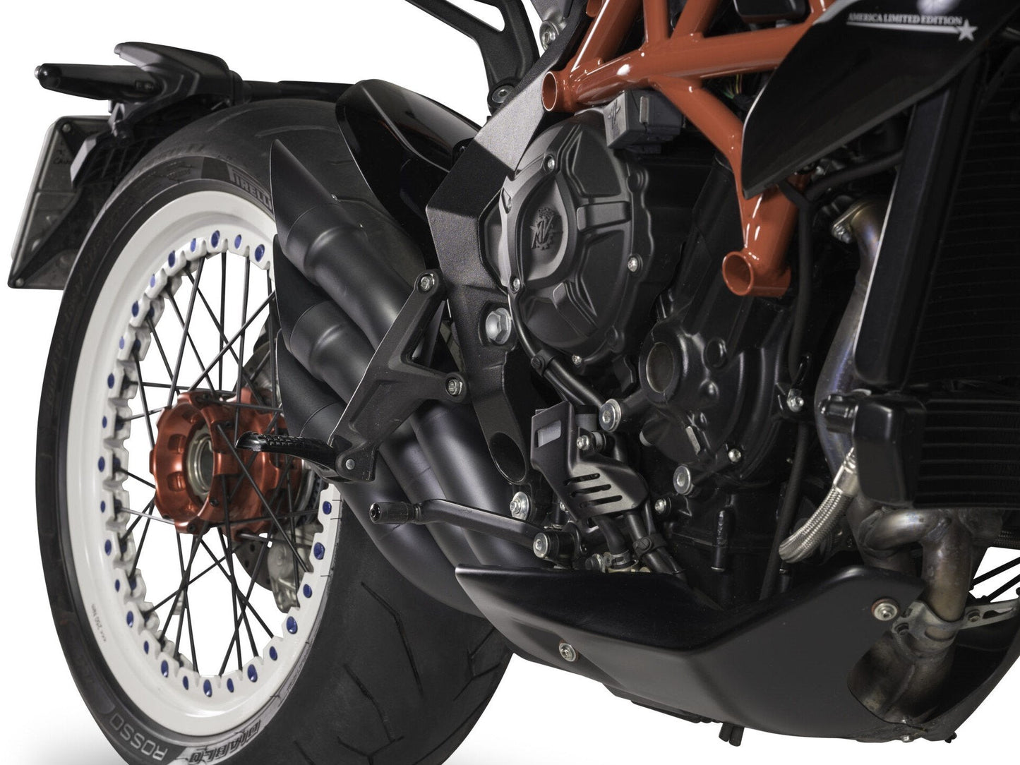 QD EXHAUST MV Agusta Dragster 800 RR (2018+) Triple Slip-on Exhaust "Power Gun" (dark; EURO 4/5 homologated) – Accessories in the 2WheelsHero Motorcycle Aftermarket Accessories and Parts Online Shop