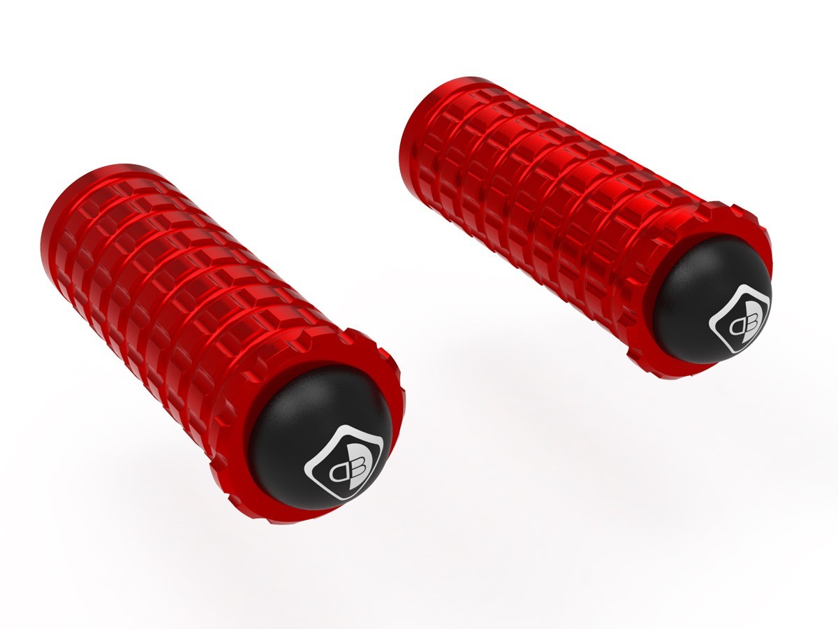 DBK DUCABIKE KPDM02+KAPM11 Ducati Footpegs (passenger; racing version; including adapters) – Accessories in the Motodeal Motorcycle Aftermarket Accessories and Parts Online Shop