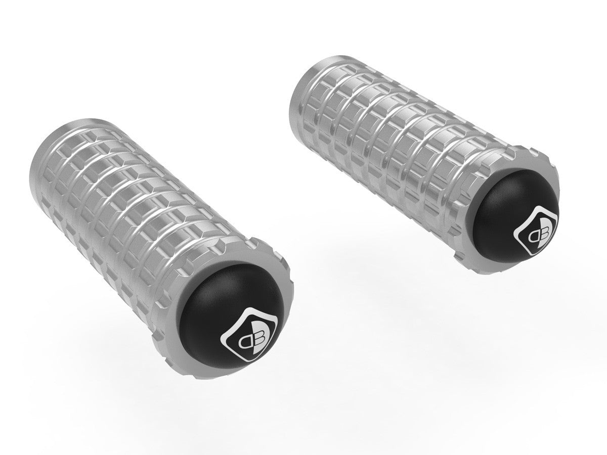 DBK DUCABIKE KPDM02+KAPM11 Ducati Footpegs (passenger; racing version; including adapters) – Accessories in the Motodeal Motorcycle Aftermarket Accessories and Parts Online Shop
