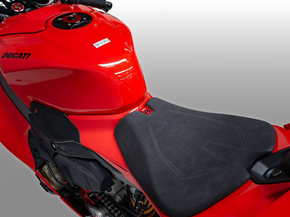 DBK DUCABIKE RCS03 Ducati Panigale V4 (2025+) Seat Insert – Accessories in the Motodeal Motorcycle Aftermarket Accessories and Parts Online Shop