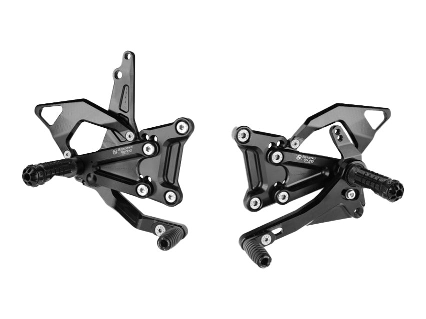 K021 - BONAMICI RACING Kawasaki ZX-10R (21/22) Adjustable Rearset – Accessories in the 2WheelsHero Motorcycle Aftermarket Accessories and Parts Online Shop